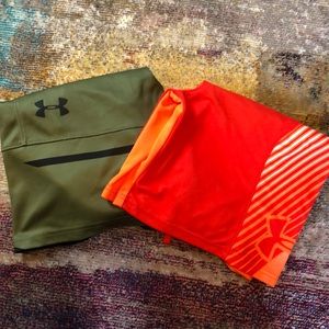 Under Armour Boys Shorts:  Lot of 2 Shorts